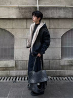 Vintage Fur Denim Jacket - Riyooo