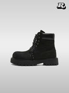 Chunky Platform Work Boots - RIYOOO