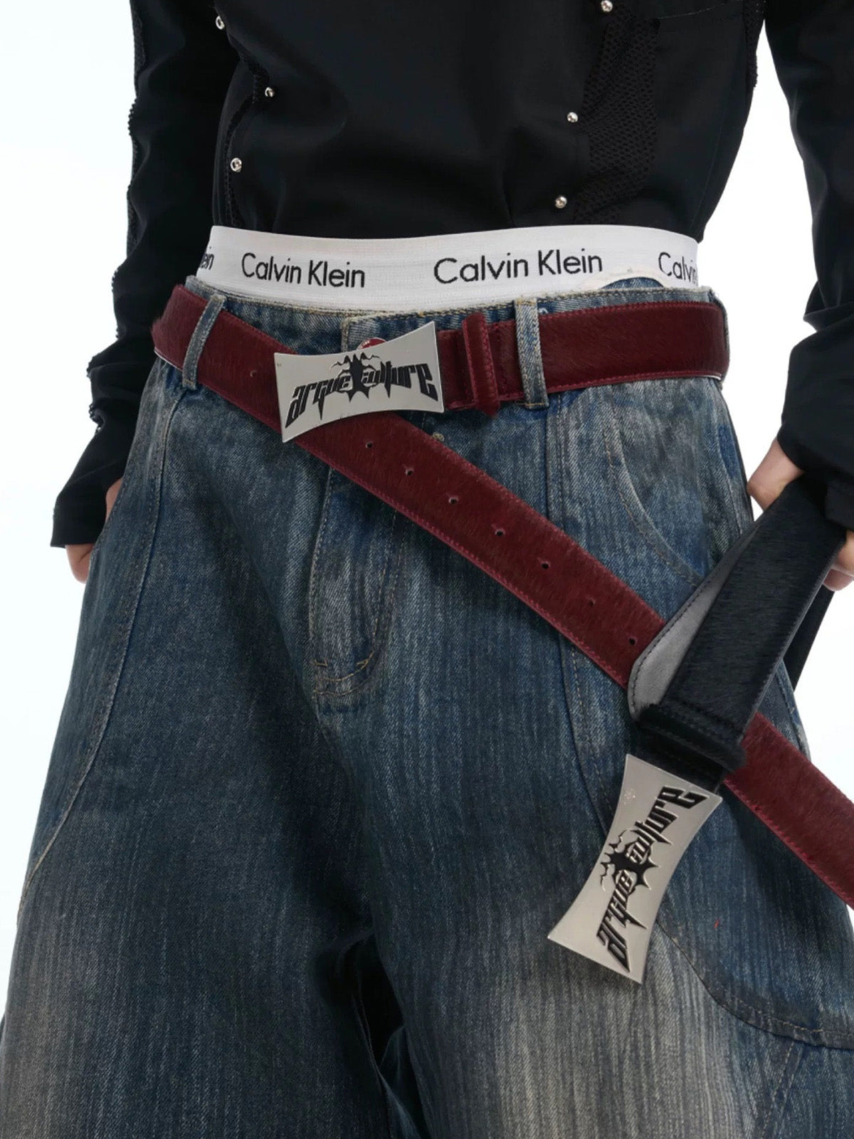 Forged Metal Distressed Utility Belt – RIYOOO