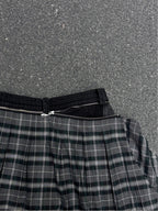 Plaid Patchwork Jeans - RIYOOO