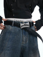 Forged Metal Distressed Utility Belt – RIYOOO