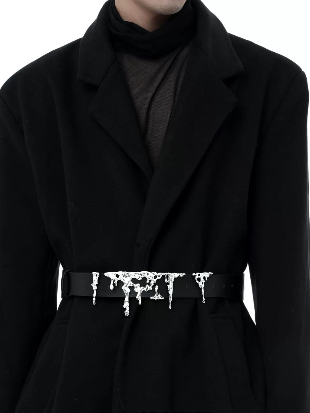 Cyberpunk Liquid Metal Utility Belt – RIYOOO