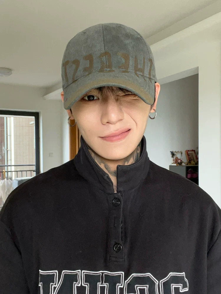 Streetwear Vintage Distressed Cap – RIYOOO