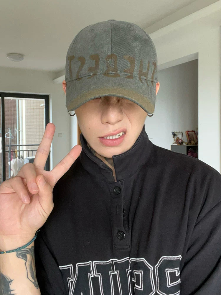 Streetwear Vintage Distressed Cap – RIYOOO