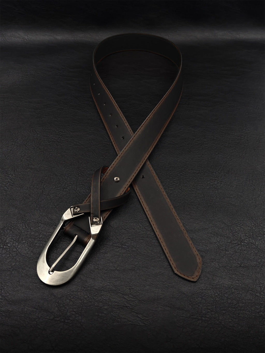 Alien-Finish Distressed Belt – RIYOOO